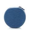 Image 2 : Louis Vuitton Ecrin Bijoux Jewelry Case Epi Leather PM Blue