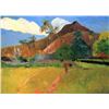 Paul Gauguin - Mountains in Tahiti