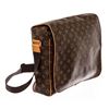 Image 2 : Louis Vuitton Brown Monogram Canvas Leather Abbesses Messenger Bag