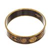 Image 2 : Hermes Black Gold Enamel Bangle