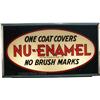 Image 1 : Light Up Countertop Or Window Sign "Nu-Enamel" Paint -
