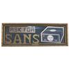 Image 1 : 1920's Light Up Sign "Ask For Sans" (Bulb Lit) Very Rar