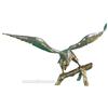 Image 1 : Solid Brass Eagle - Wingspan 46"