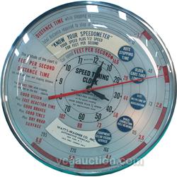 Speed Timing Clock By Telechron Inc. Ashland, Mass. - 1