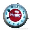 Image 1 : Drink Coca-Cola "Red Seal" (On Face) Light-Up Clock C.