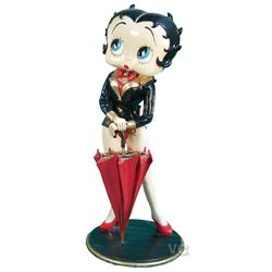 Betty Boop Life Size w/ Umbrella - 60  Tall