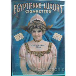 Egyptienne Luxury Cigarettes Advertisement Framed - 21"