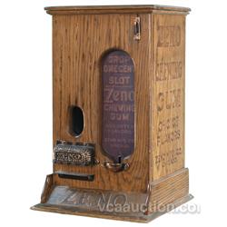 Zeno Chewing Gum Machine C. 1893 Restored