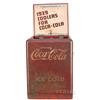 Image 1 : Salesman Sample Coca Cola Cooler w/ Original Book Insid