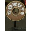 Image 3 : Outdoor Double Sided Neon Sign "Donuts" In Shape Of A D