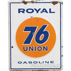 Royal 76 Union Tin Sign - 14" x 18"