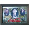 Image 1 : Drink Coca Cola Advertising Mirror In Frame w/ Pictures