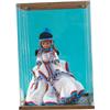 Image 1 : Hand Made Sioux Indian Maden Doll w/ Display Case - 16"