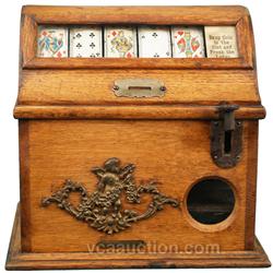 5 Cent Mills 5 - Reel Table Model Poker Game