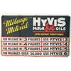 Image 1 : HYVIS Motor Oils Canvas Sign - 59" x 36"