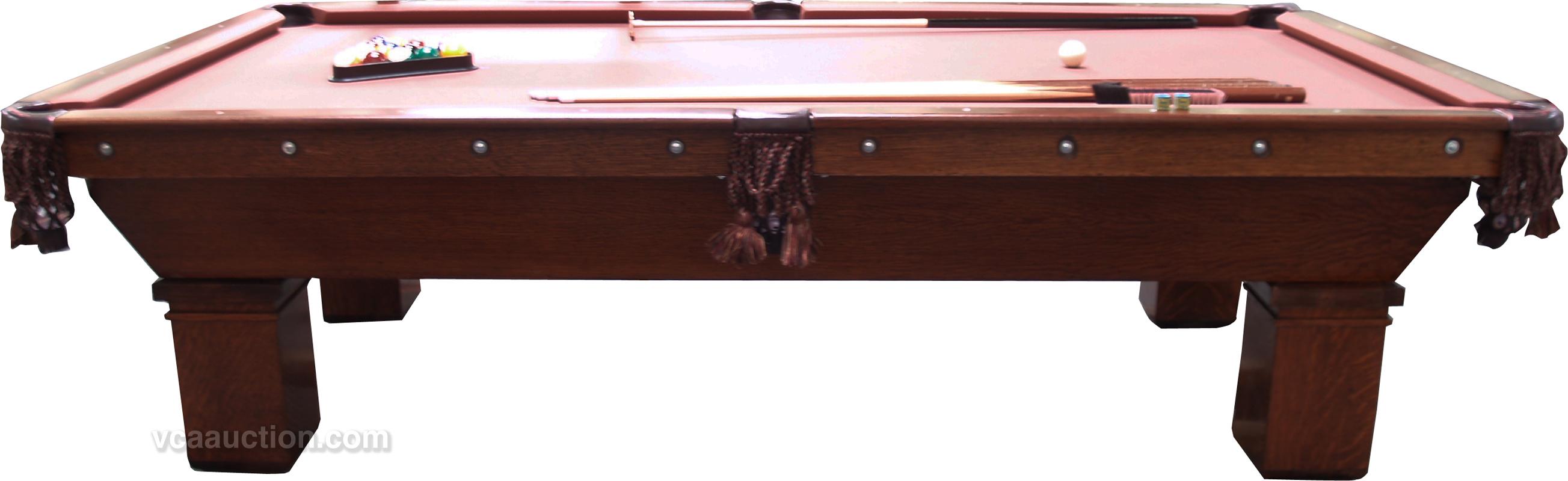 Regulation 4 1 2 X 9 Brunswick Pool Table 1 4 Sawn O regulation-4-1-2-x-9-brunswick-pool-table-1-4-sawn-o