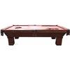 Image 1 : Regulation 4-1/2' x 9' Brunswick Pool Table, 1/4 Sawn O