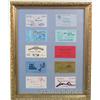 Image 1 : Nevada Brothel Business Cards Framed - 13" x 16"