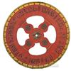 Image 1 : Lot Of 2 Carnival Wheels:  1 Is Restored, Each 24" Diam