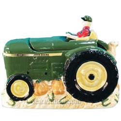 John Deere Tractor Cookie Jar - 11  x 7  x 9 