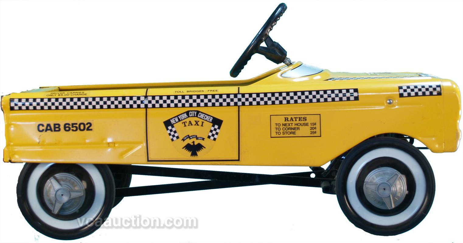 taxi pedal car