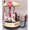 Image 1 : Coin-Op Merry-Go-Round Kiddie Ride w/ 3 Ponies