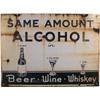 Image 1 : Double Sided Hanging Porcelain Sign Advertising Anti -