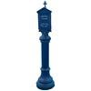 Image 1 : Restored Oakland Police Call Box On Pedestal - 66" Tall