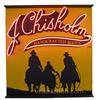 Image 1 : Double Sided Window Hanging Sign "J. Chisholm Handcraft