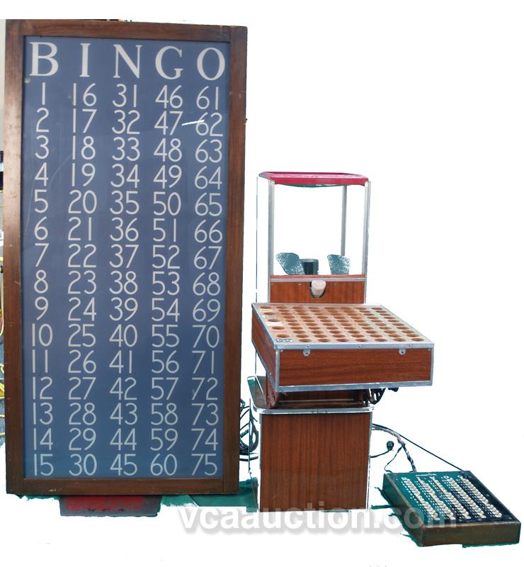 Antique bingo machine parts Antique bingo machine parts