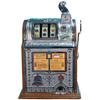 Image 1 : 5 Cent Mills Gooseneck Spearmint Slot Machine w/ Key