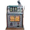 Image 1 : 5 Cent Mills Gooseneck Spearmint Slot Machine w/ Key