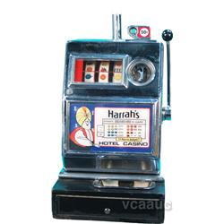 50 Cent Harrahs Hotel Casino Chrome Front Slot Machine