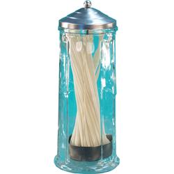 Old Countertop Glass Straw Holder