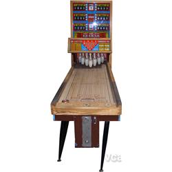 United's Embassy Antique Shuffle Bowler Arcade Game