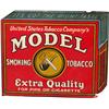 Image 1 : Model Smoking Tobacco Advertising Tin Sign - 18" x 15"