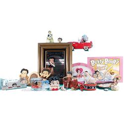 Box Lot Of Various Betty Boop Memorabilia