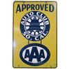 Image 1 : Approved - Auto Club So. Cal. & AAA Double Sided Hangin