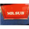 Image 3 : Coca-Cola/Mr.Sub Clock 13.5" x 9"