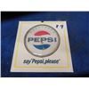 Image 1 : Pepsi Thermometer Metal + Glass 9" x 9"