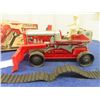 Image 2 : Marx Tin Wind Up TD 18 Crawler with Box - Has Both Tracks - 1 Track has Rip 9.5" x 5" x 6"