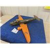 Image 1 : Presse Metal Military Plane- NO Markings Found 20" x 27"