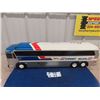 Image 1 : Travel Agent Greyhound Bus Display - Fiberglass or Heavy Plastic 8" x 30" x 6"