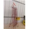 Image 2 : Coca-Cola 84 Bottle Rack with Topper Sign 5"x14"