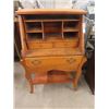 Image 1 : Oak Writing Desk - No Drop 41" x 25" x 17"