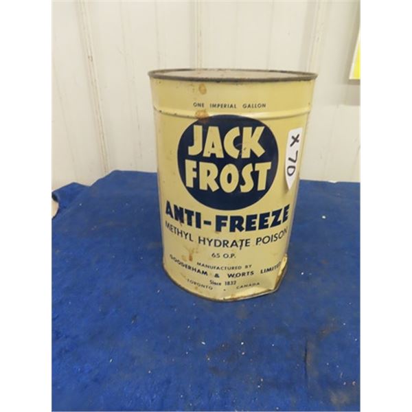 Jack Frost Antfreeze 1 Gal Can - No Bottom