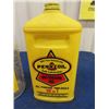 Image 2 : 2 Pennzoil Outboard Oil Quart Cans; 1) Glass, 1) Plastic