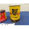 Image 3 : Bulldog Grin Lino Cement Pint Tin & Mule Kick Waste Pipe Cleaner Tin 12 oz