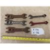 Image 1 : 5 Metal Planet Jr Vintage Wrenches