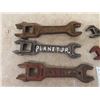 Image 2 : 5 Metal Planet Jr Vintage Wrenches